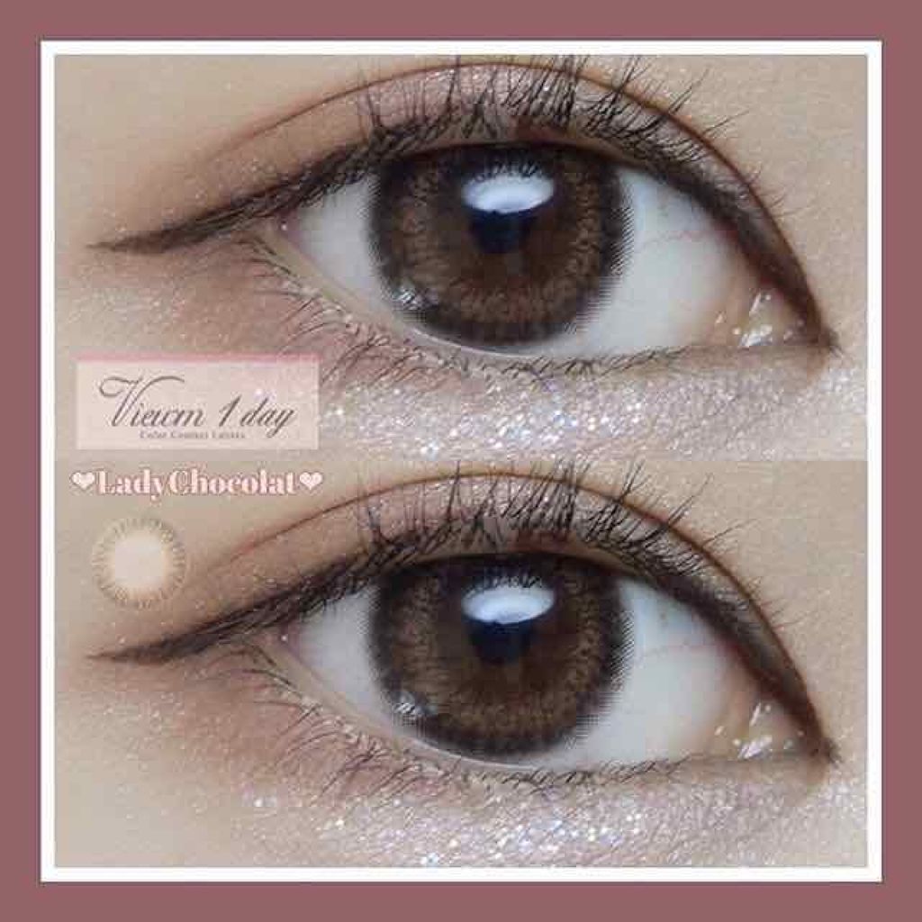 ビュームワンデー/ビューム/ワンデー(1DAY)カラコンを使ったクチコミ(1枚目)