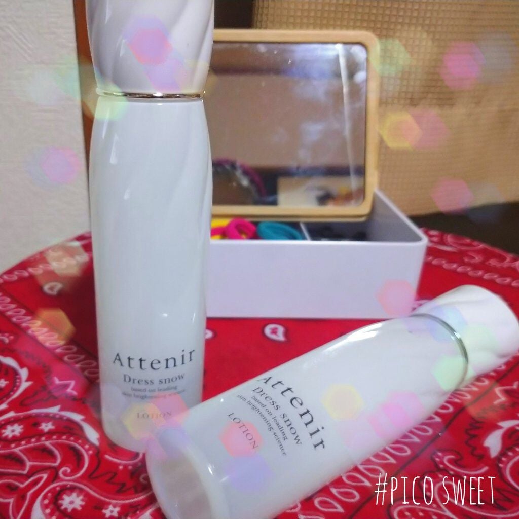 ドレススノー ローション【医薬部外品】 /アテニア/化粧水を使ったクチコミ(1枚目)