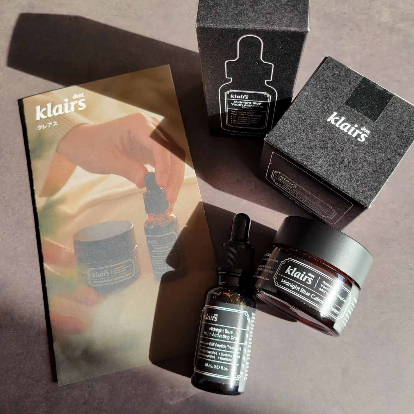 ミッドナイトブルーユースアクティベーティングドロップ(20ml)/Klairs/美容液を使ったクチコミ(4枚目)