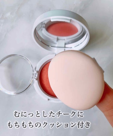 HOLIKA HOLIKA パーリードウチークのクチコミ「◎パーリーフラッシュ チーク編




コロンと可愛いホリカホリカのチーク。
アイシャドウと一.....」（3枚目）