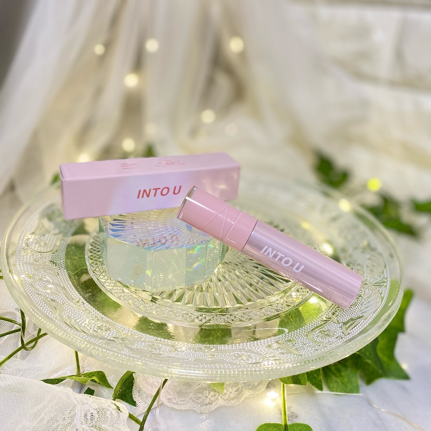 ジューシーパンピンググロス/INTO U/リップグロスを使ったクチコミ（1枚目）