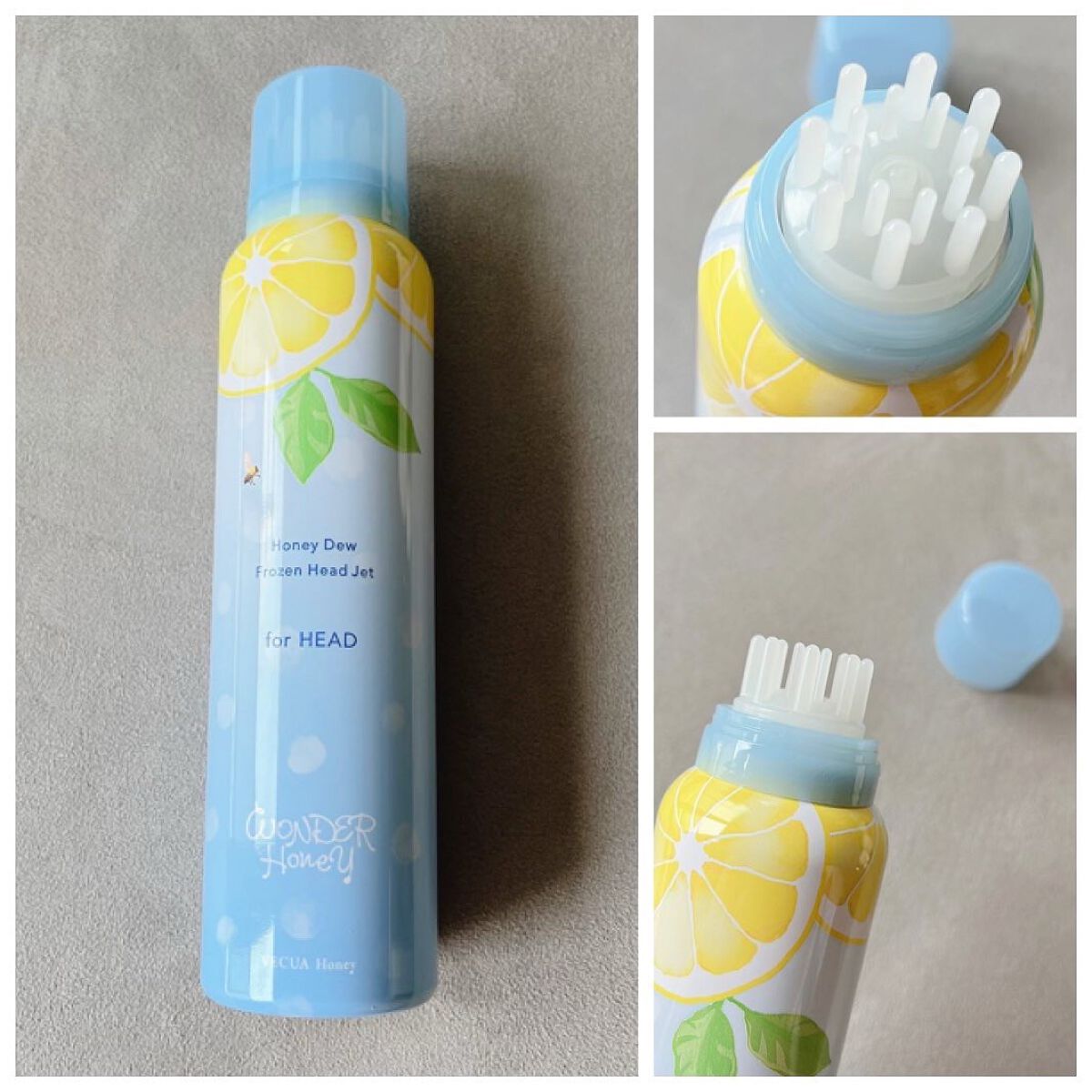 ワンダーハニー フローズンヘッドジェット/VECUA Honey/頭皮ローションを使ったクチコミ（2枚目）