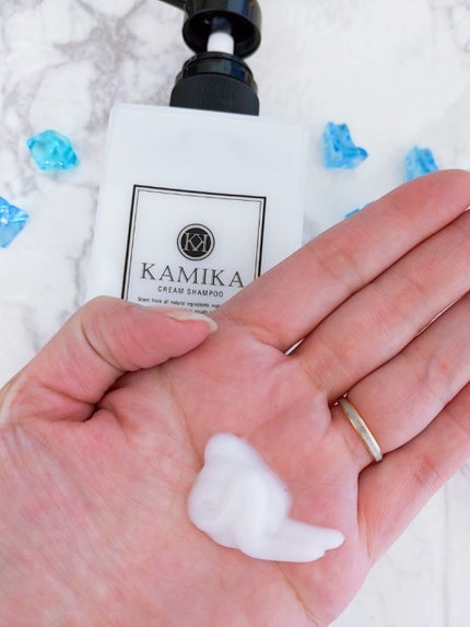 黒髪クリームシャンプー/KAMIKA/シャンプー・コンディショナーを使ったクチコミ(2枚目)