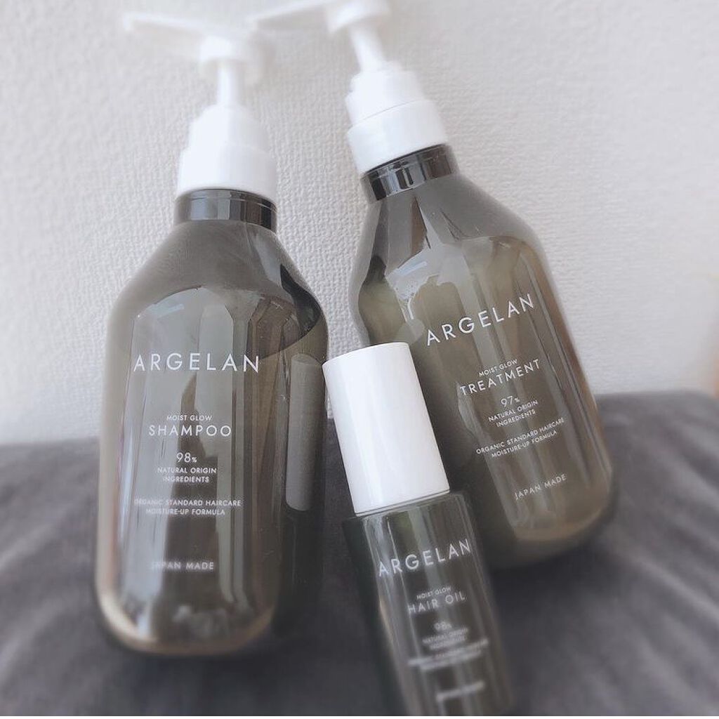 モイストグロー シャンプー/ヘアトリートメント/アルジェラン/市販シャンプーを使ったクチコミ（1枚目）