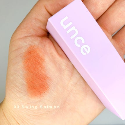 ワンステップソフトマットリップスティック/unce/口紅を使ったクチコミ(3枚目)