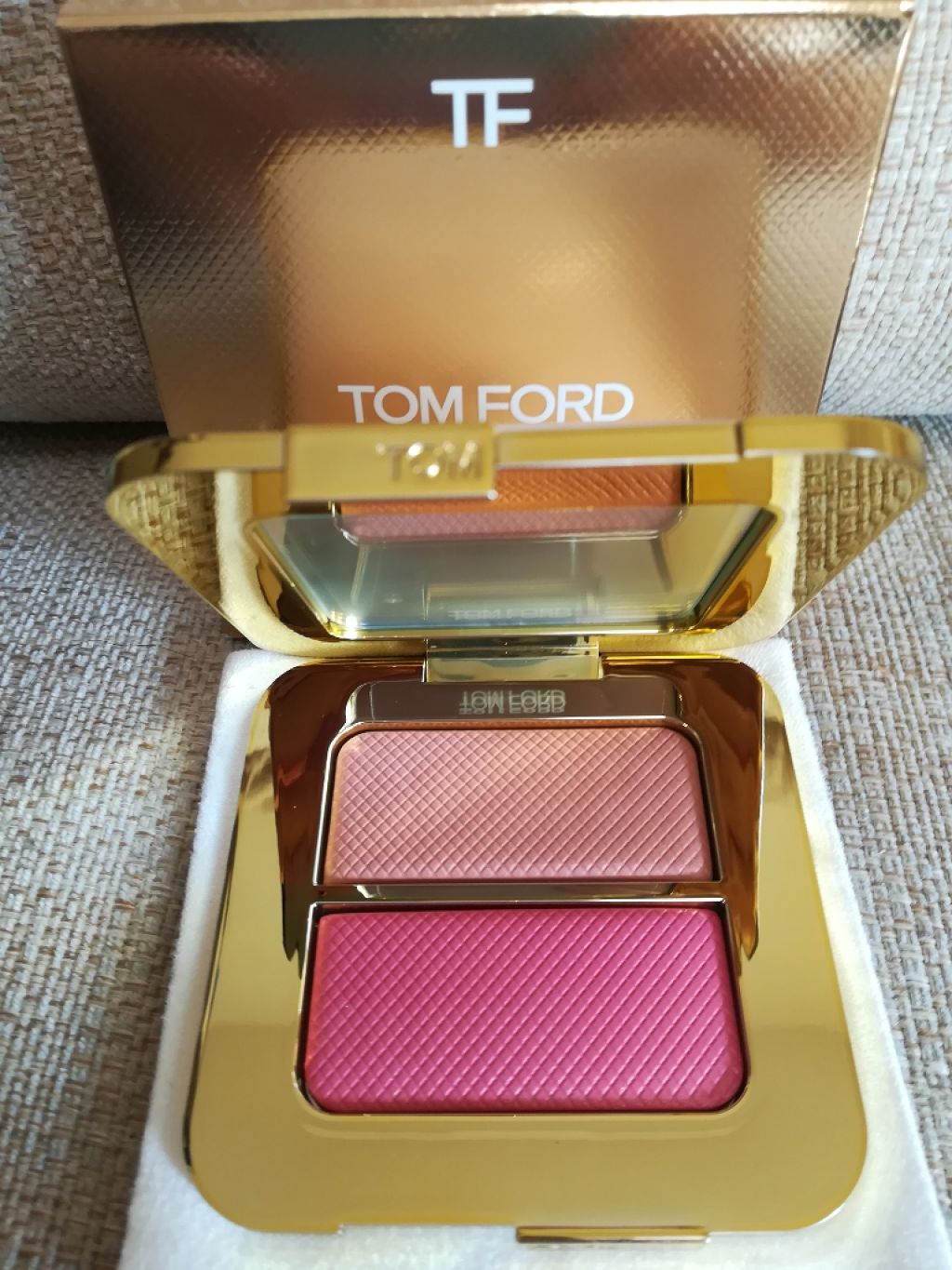 シアーチークデュオ/TOM FORD BEAUTY/パウダーチークを使ったクチコミ(1枚目)
