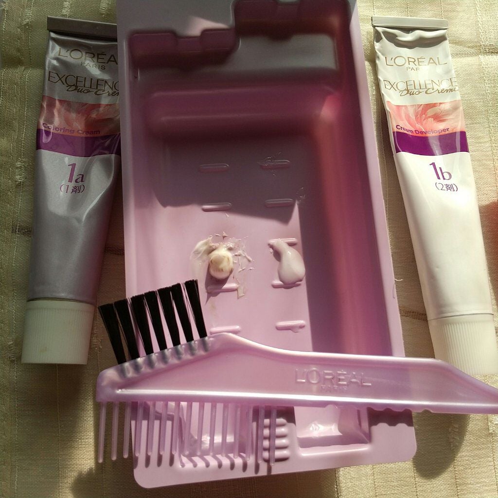 エクセランス ヘアカラー/ロレアル パリ/ヘアカラーを使ったクチコミ(2枚目)