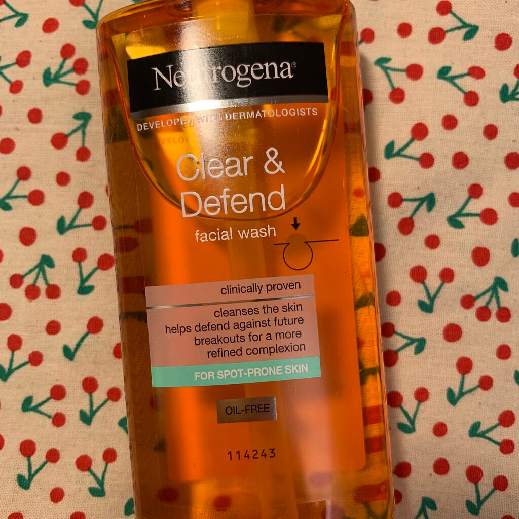 オイルフリー アクネ ウォッシュ/Neutrogena/その他洗顔料を使ったクチコミ(1枚目)