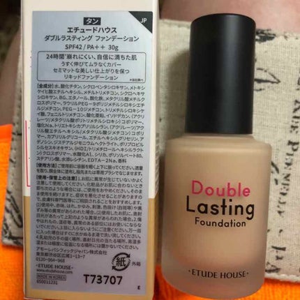 ダブルラスティング セラムファンデーション/ETUDE/リキッドファンデーションを使ったクチコミ(1枚目)