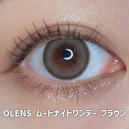 Moodnight 1day/OLENS/カラーコンタクトレンズを使ったクチコミ(2枚目)