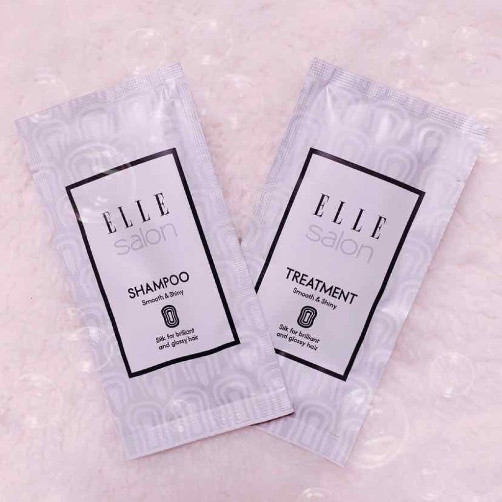 ELLEsalon シャンプー&トリートメント/エルサロン/サロンシャンプーを使ったクチコミ（1枚目）