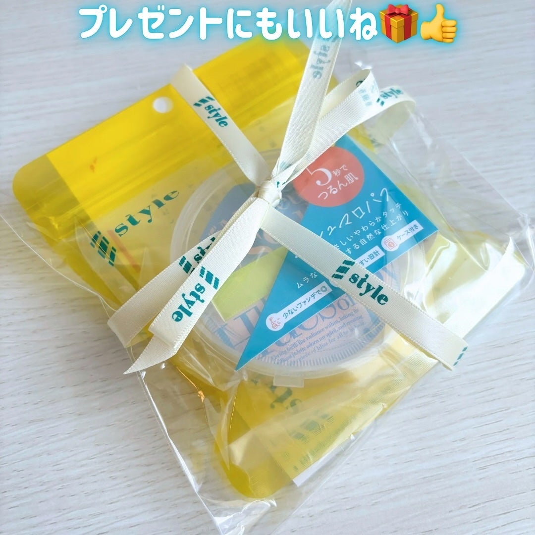 マシュマロパフ/シャープスタイル/パフ・スポンジを使ったクチコミ(4枚目)