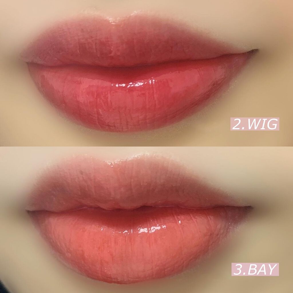 ホリカホリカ ハートクラッシュグローティントエアー/HOLIKA HOLIKA/リップティントを使ったクチコミ（3枚目）