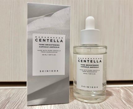 トーンブライトニング カプセルアンプル/SKIN1004/美容液を使ったクチコミ(1枚目)