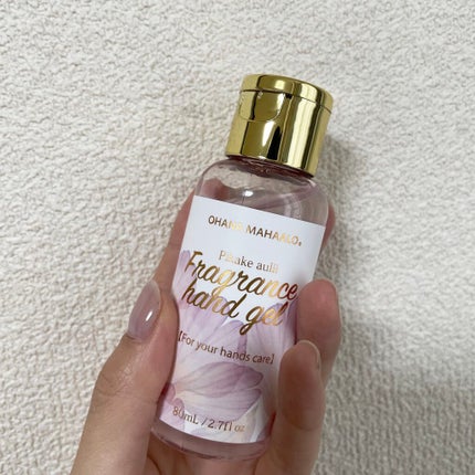 OHANA MAHAALO オハナ・マハロ  フレグランスハンドジェル ピカケ アウリィのクチコミ「アルコールも消毒に十分な高濃度です。
ただ、売りの香りはいい香りなんですが本当にキツいです。
.....」(1枚目)