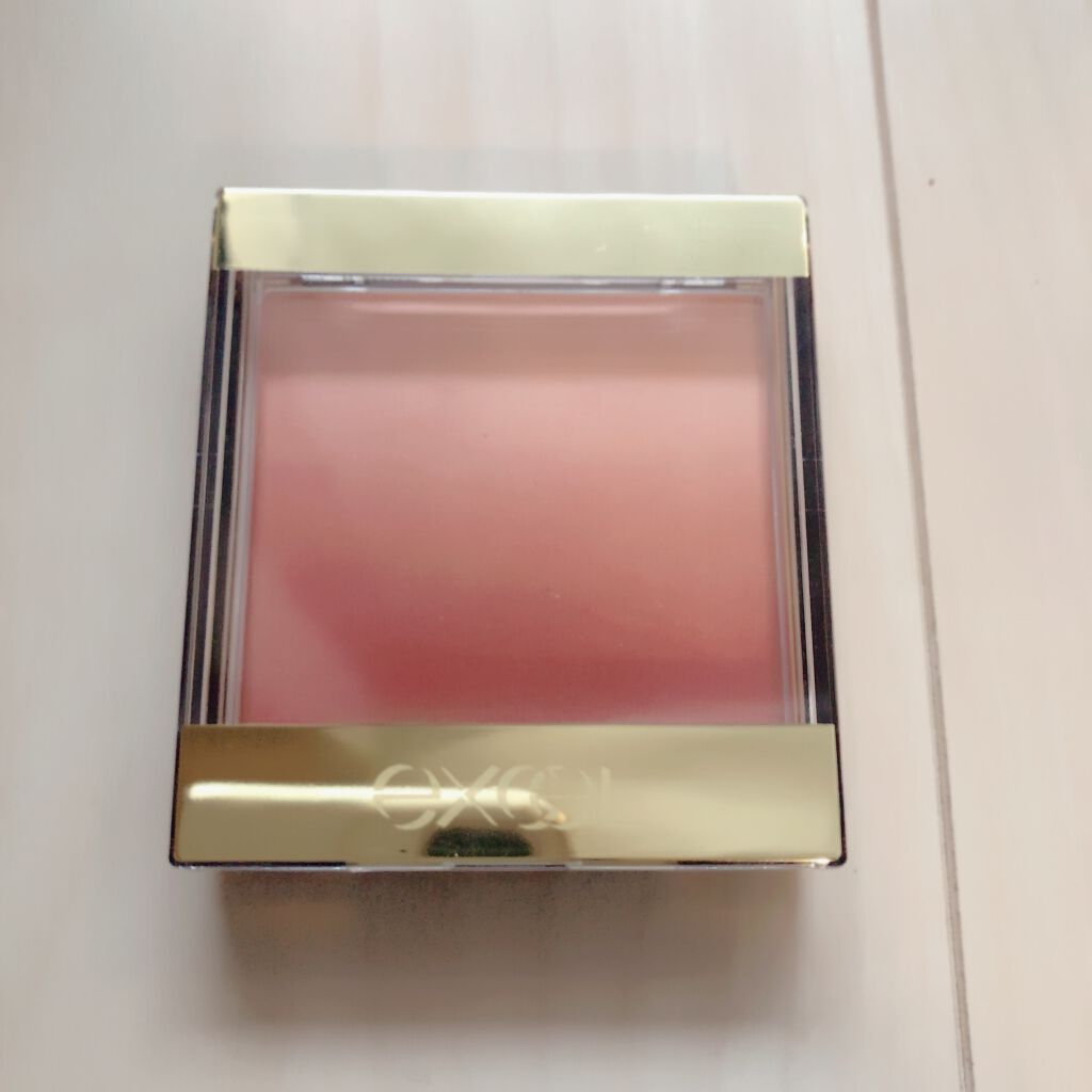 オーラティック ブラッシュ/excel/パウダーチークを使ったクチコミ（2枚目）