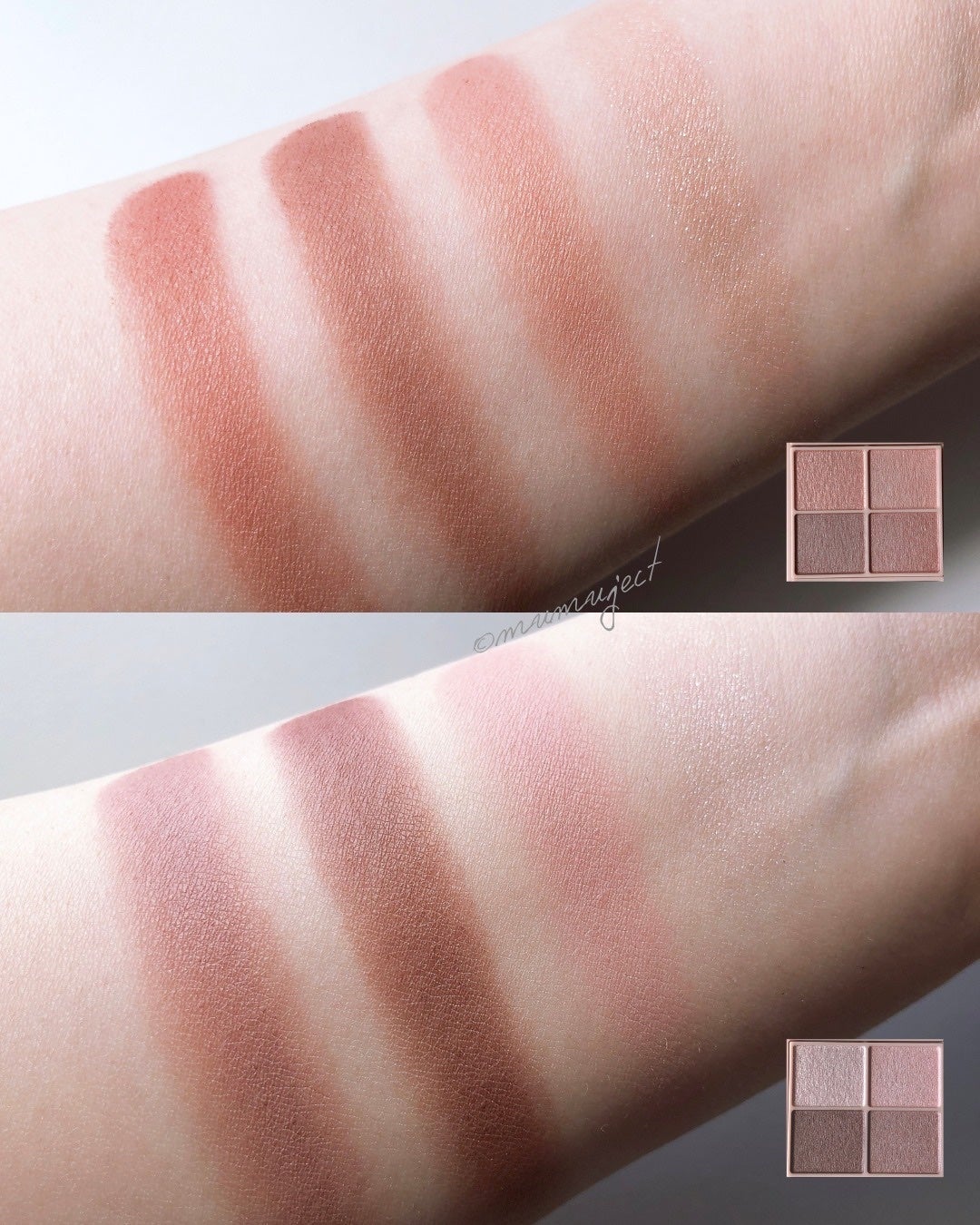 シルキースフレアイズ(マットタイプ)/キャンメイク/アイシャドウパレットを使ったクチコミ(8枚目)