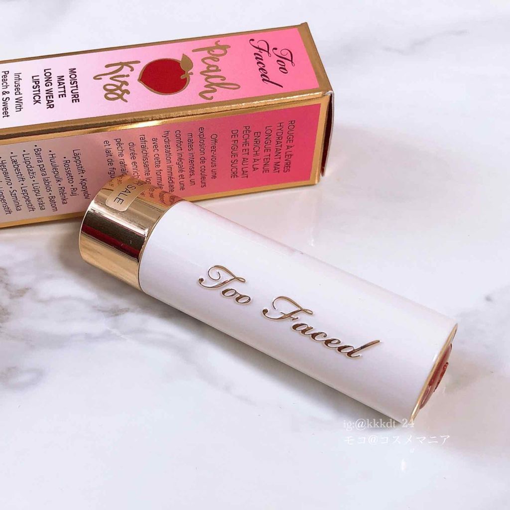 ジューシー マット ロングウェア リップスティック/Too Faced/口紅を使ったクチコミ(2枚目)