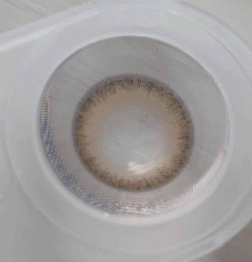 AND MEE 1day シフォン/AngelColor/ワンデー（１DAY）カラコンを使ったクチコミ（3枚目）