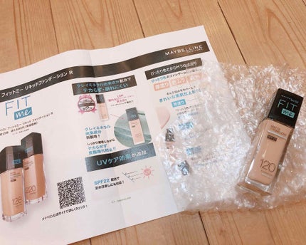 フィットミー リキッドファンデーション R/MAYBELLINE NEW YORK/リキッドファンデーションを使ったクチコミ(2枚目)