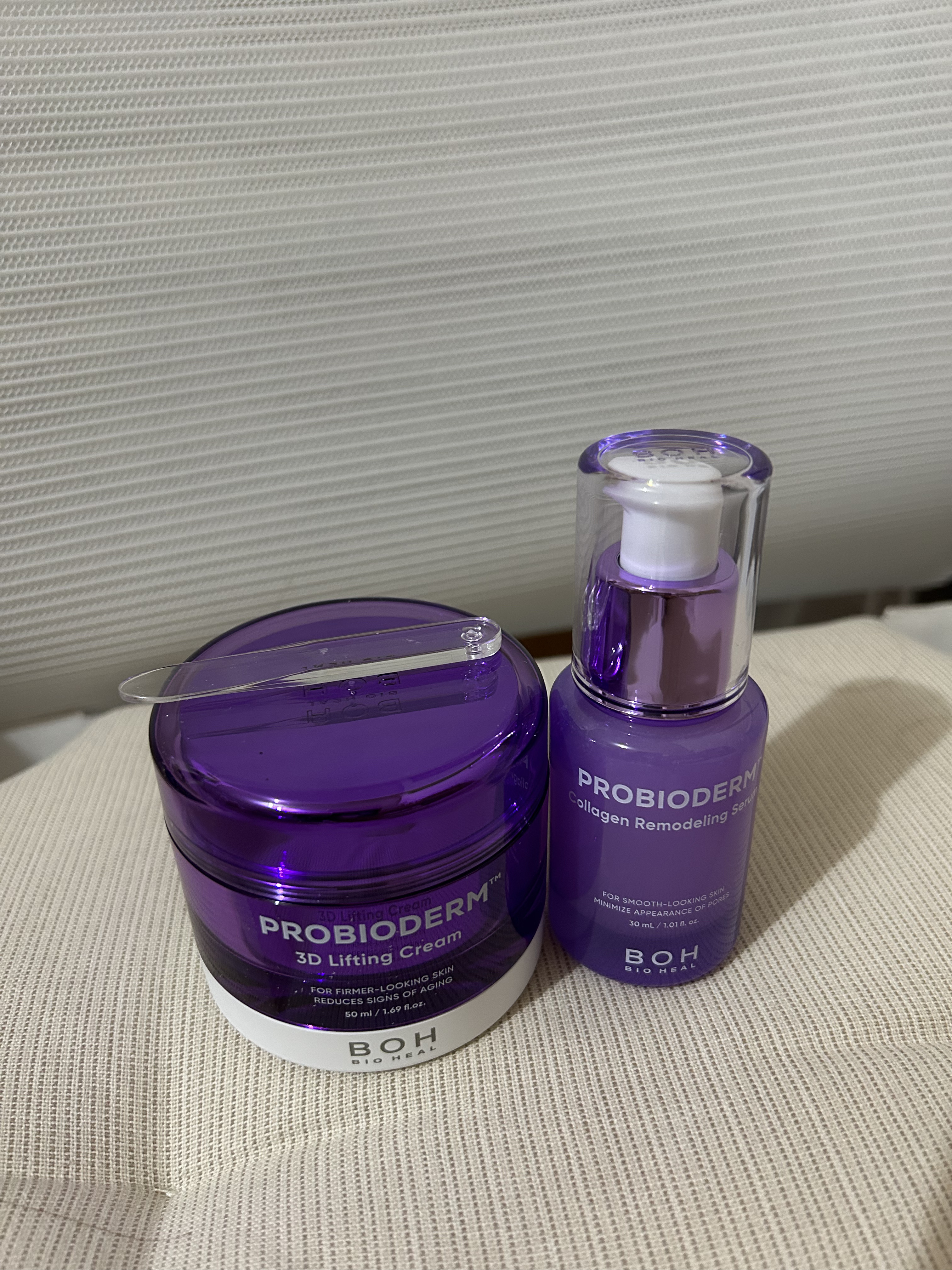 lips様からいただきました🎁

BIOHEAL BOH
バイオヒールボ プロバイオダーム 3Dリフティングクリーム

プロバイオダーム™ コラーゲンリモデリングセラム

ずっと気になっていたので嬉しいです✨
しばらく使っ