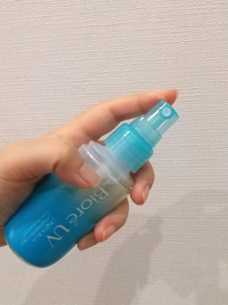 ビオレUV アクアリッチ アクアプロテクトミスト/ビオレ/日焼け止めミスト・スプレーを使ったクチコミ(3枚目)