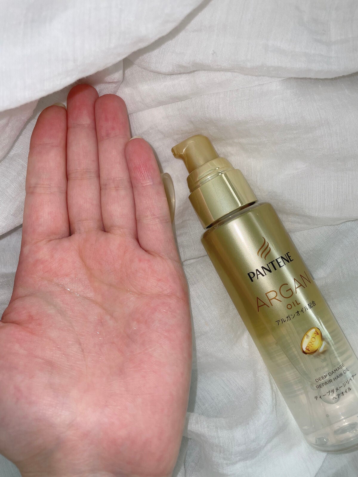 ディープダメージリペアー ヘアオイル/パンテーン/ヘアオイルを使ったクチコミ(3枚目)