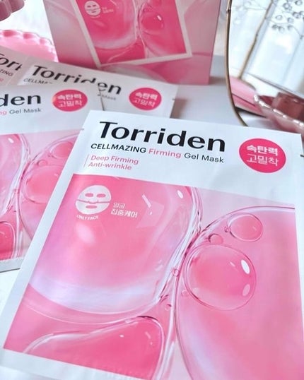 セルメイジング コラーゲン ファーミング ゲルマスク/Torriden/シートマスク・パックを使ったクチコミ(4枚目)