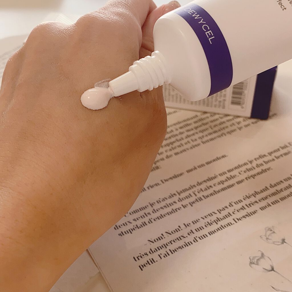 フィルタリングクリーム/DEWYCEL/日焼け止めクリームを使ったクチコミ（2枚目）