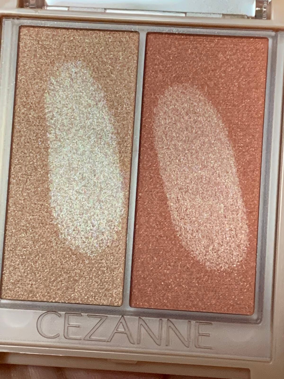 フェイスグロウカラー/CEZANNE/クリームハイライトを使ったクチコミ(3枚目)