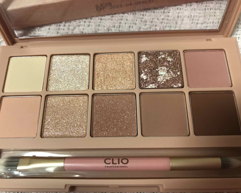 プロ アイ パレット/CLIO/アイシャドウパレットを使ったクチコミ(2枚目)