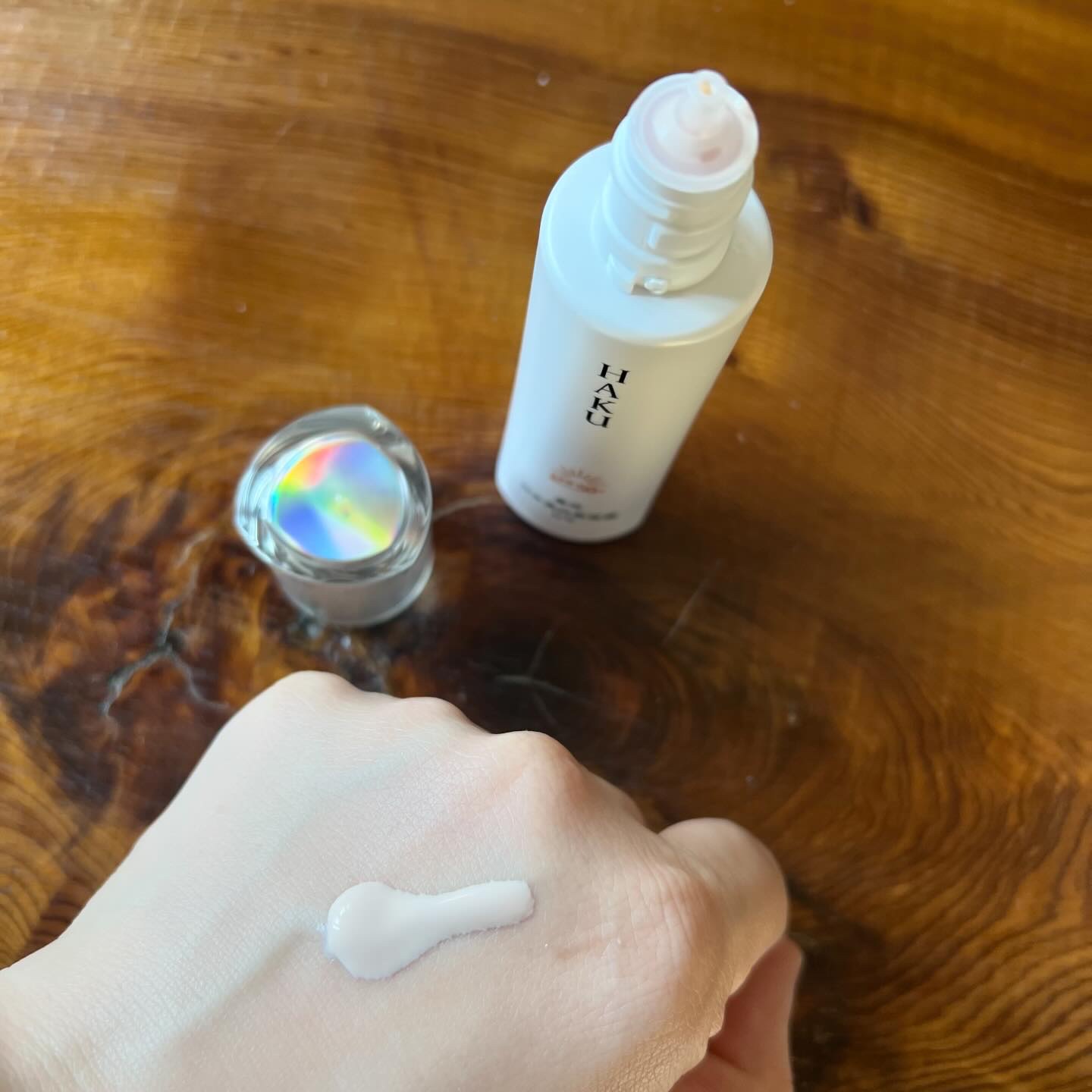 薬用　日中美白美容液/HAKU/美容液を使ったクチコミ（2枚目）