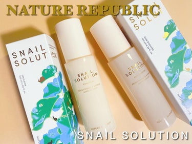 NATURE REPUBLIC
SNAIL SOLUTION SKIN BOOSTER & EMULSION
ネイリパの大人気商品✨スネイルソリューションシリーズ🐌


✔︎SKIN BOOSTER
ス