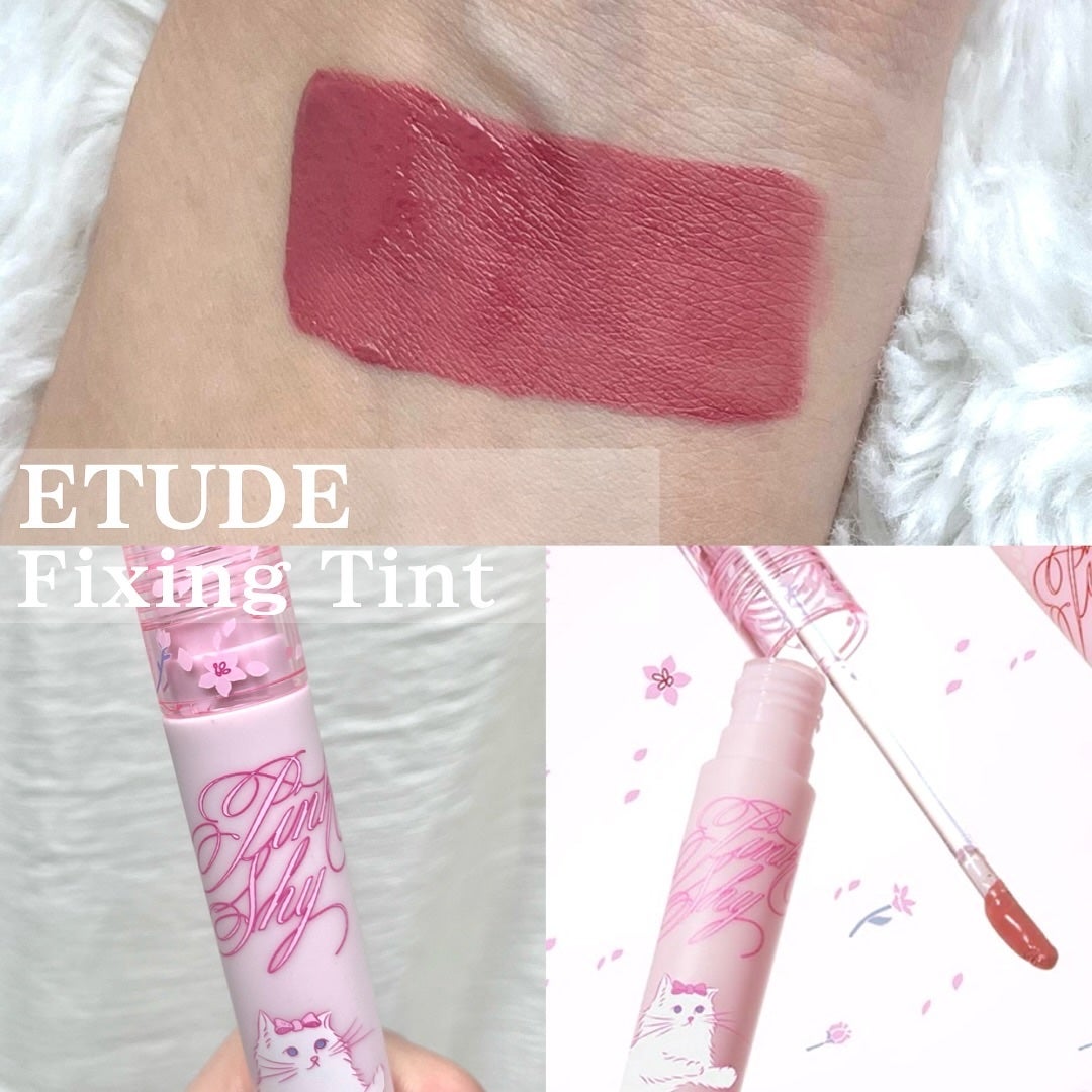 Sちゃん on LIPS 「.今回はパケが可愛すぎるハイドロマットティントのご紹介💕ヌーデ..」(1枚目)