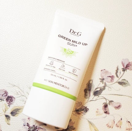 グリーンマイルドアップサンプラス/Dr.G/日焼け止めクリームを使ったクチコミ(2枚目)