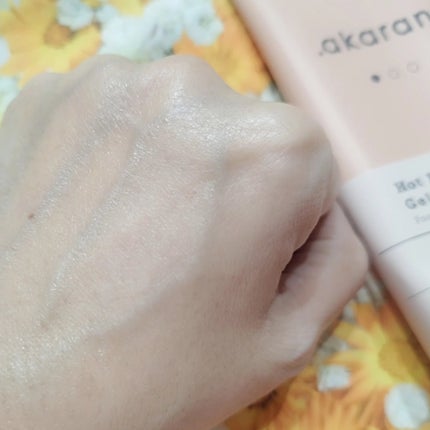 ホットブラックジェルクレンジング/.akaran/クレンジングジェルを使ったクチコミ(5枚目)