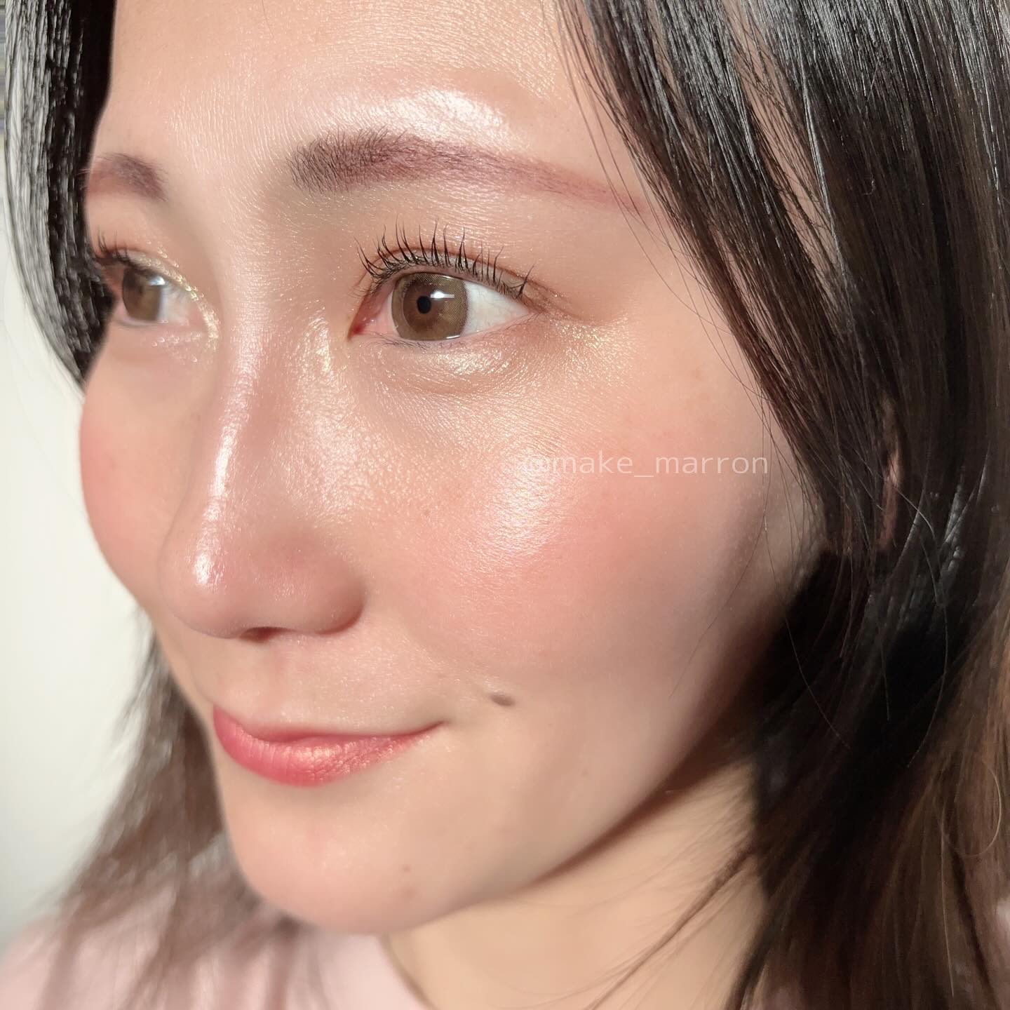 Majette 1day ミルキーベージュ/Majette/ワンデー（１DAY）カラコンを使ったクチコミ（3枚目）