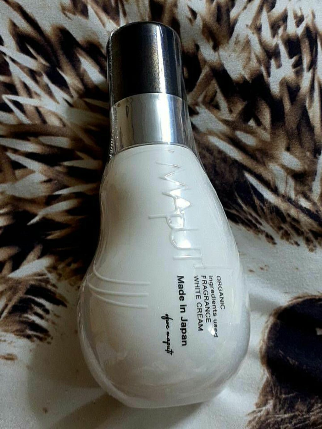 オーガニックフレグランスホワイトクリーム MAPUTI/MAPUTI/デリケートゾーンケアを使ったクチコミ(1枚目)