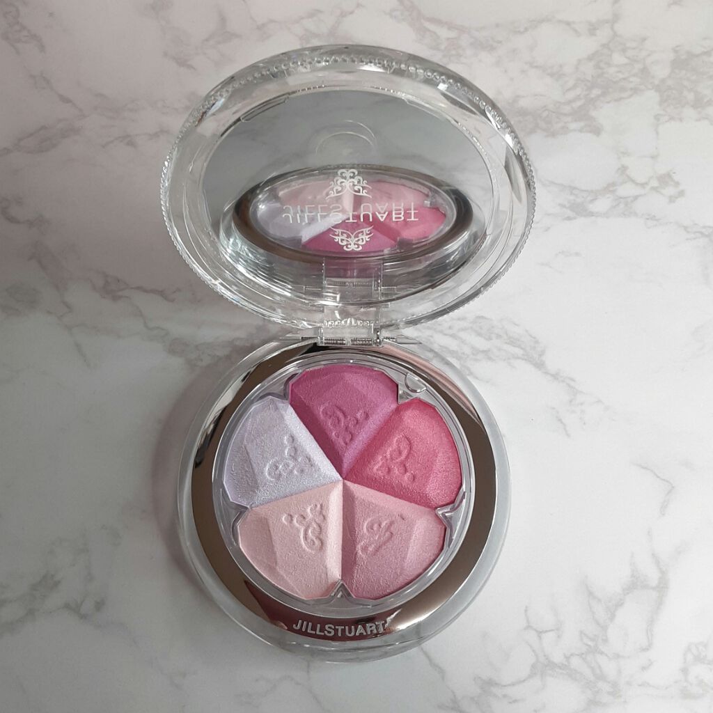 ジルスチュアート ブルーム ミックスブラッシュ コンパクト 07 lavender rhapsody/JILL STUART/パウダーチークを使ったクチコミ（2枚目）