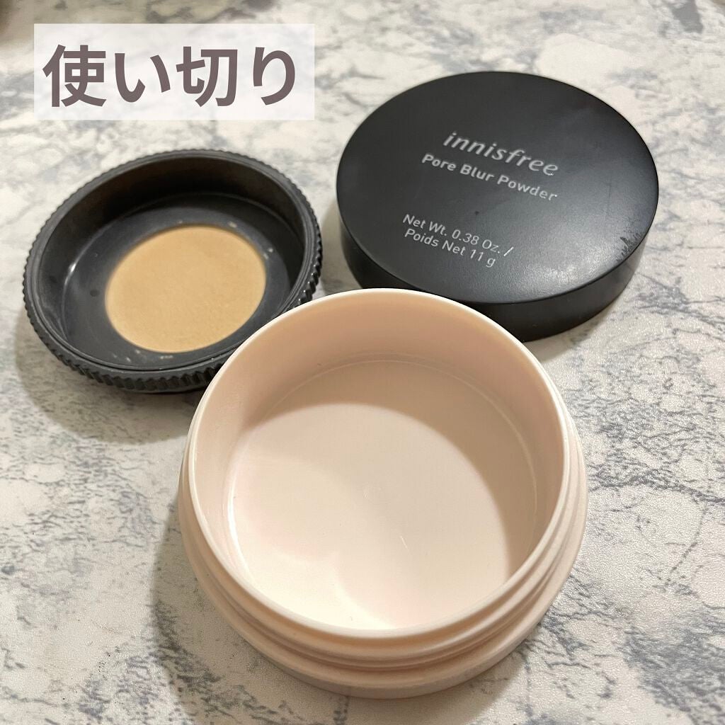 ポアブラー パウダー/innisfree/ルースパウダーを使ったクチコミ(1枚目)