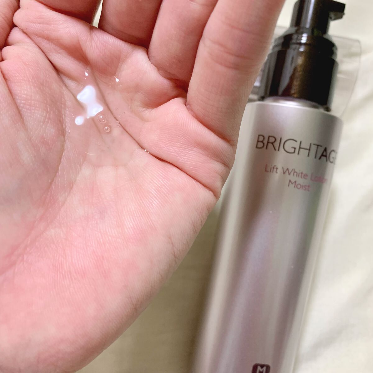 リフトホワイト ローション モイスト/BRIGHTAGE/化粧水を使ったクチコミ(3枚目)