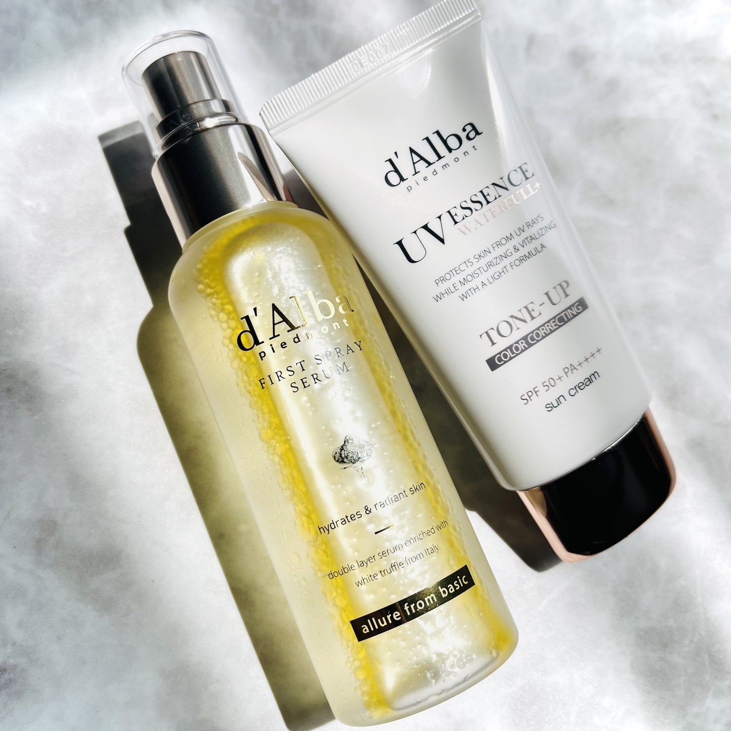 ダルバ ホワイトトリュフファーストスプレーセラム/ダルバ/ミスト状化粧水を使ったクチコミ（1枚目）
