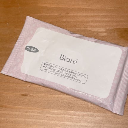 ふくだけコットン さらさらオイルin/ビオレ/クレンジングシートを使ったクチコミ(1枚目)