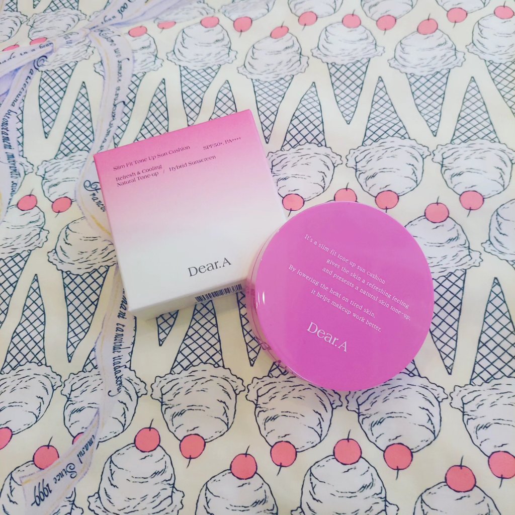 スリムフィットトーンアップサンクッション/Dear.A/日焼け止めローションを使ったクチコミ（1枚目）