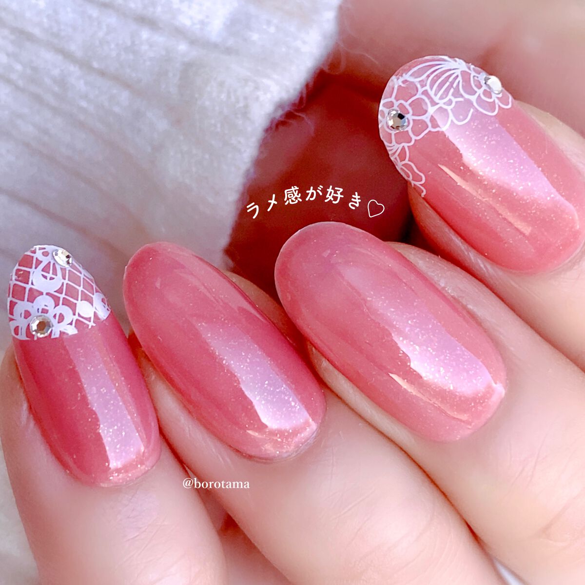 ネイルシール/キャンドゥ/ネイルシールを使ったクチコミ(9枚目)