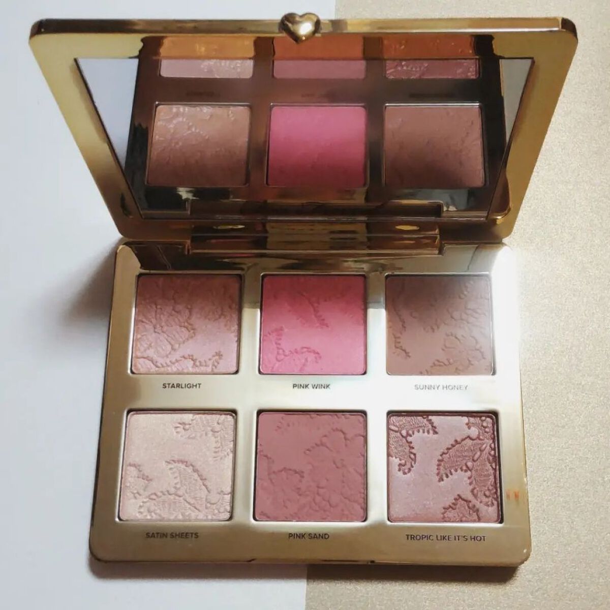 ナチュラル フェイス パレット/Too Faced/パウダーチークを使ったクチコミ（2枚目）