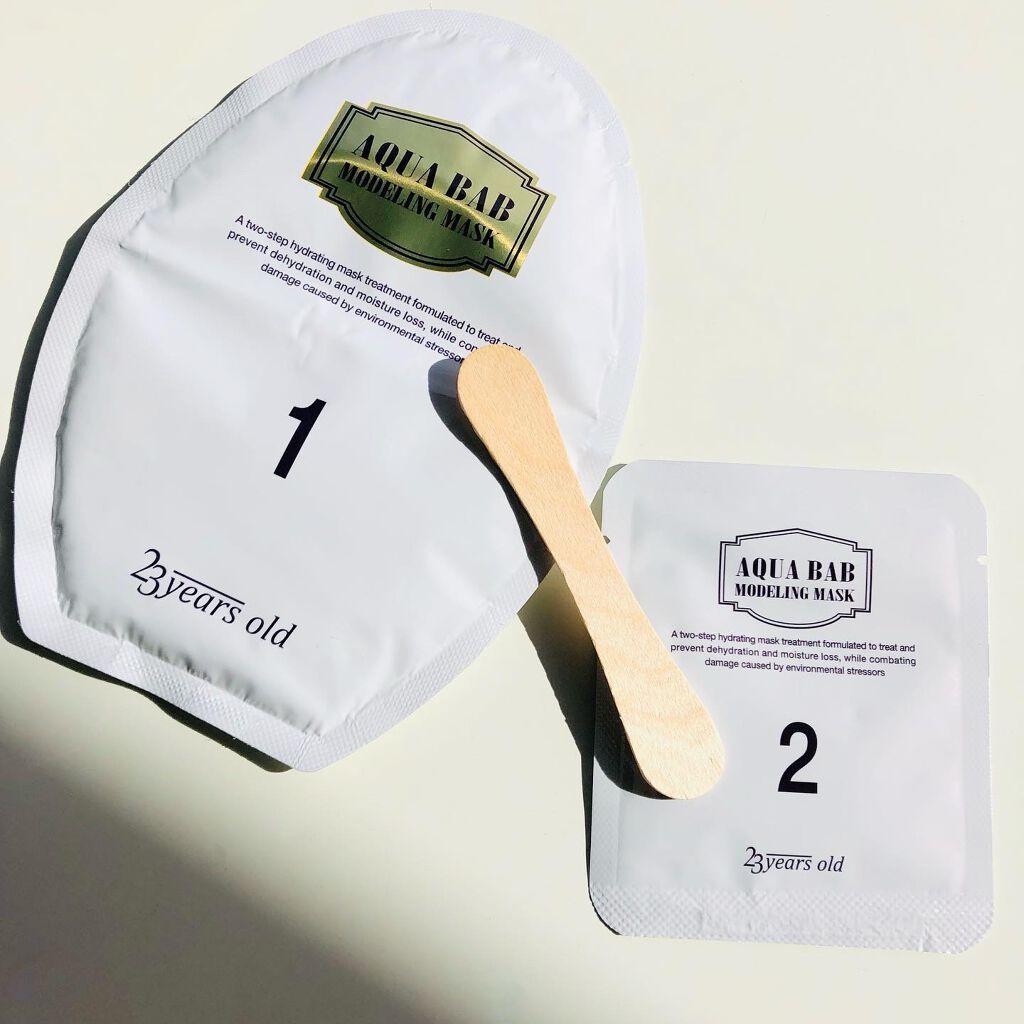 アクアバムモデリングマスク/23years old/洗い流すパック・マスクを使ったクチコミ（2枚目）