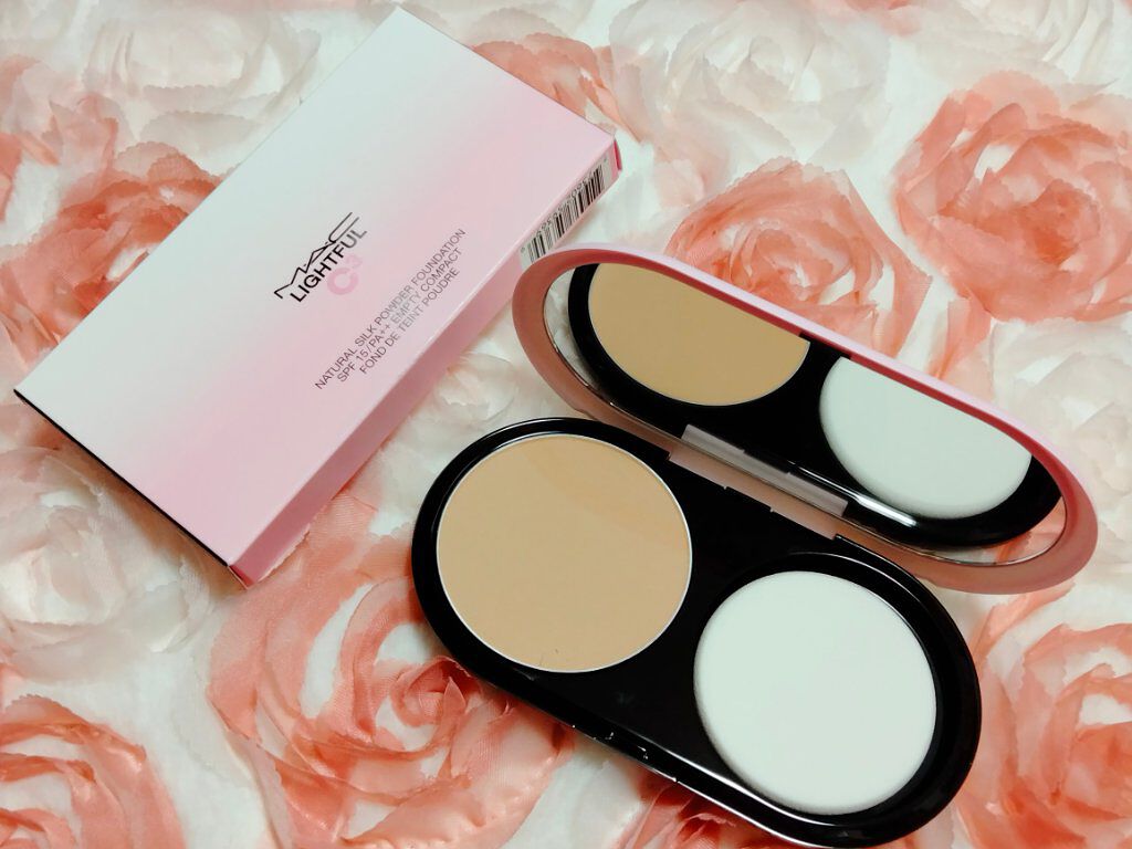 ライトフル C３ ナチュラル シルク パウダーファンデーション NC30/M・A・C/パウダーファンデーションを使ったクチコミ（2枚目）