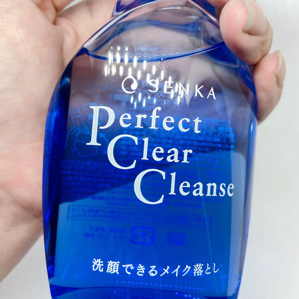 洗顔専科 パーフェクトクリアクレンズ/SENKA(専科)/クレンジングジェルを使ったクチコミ(4枚目)