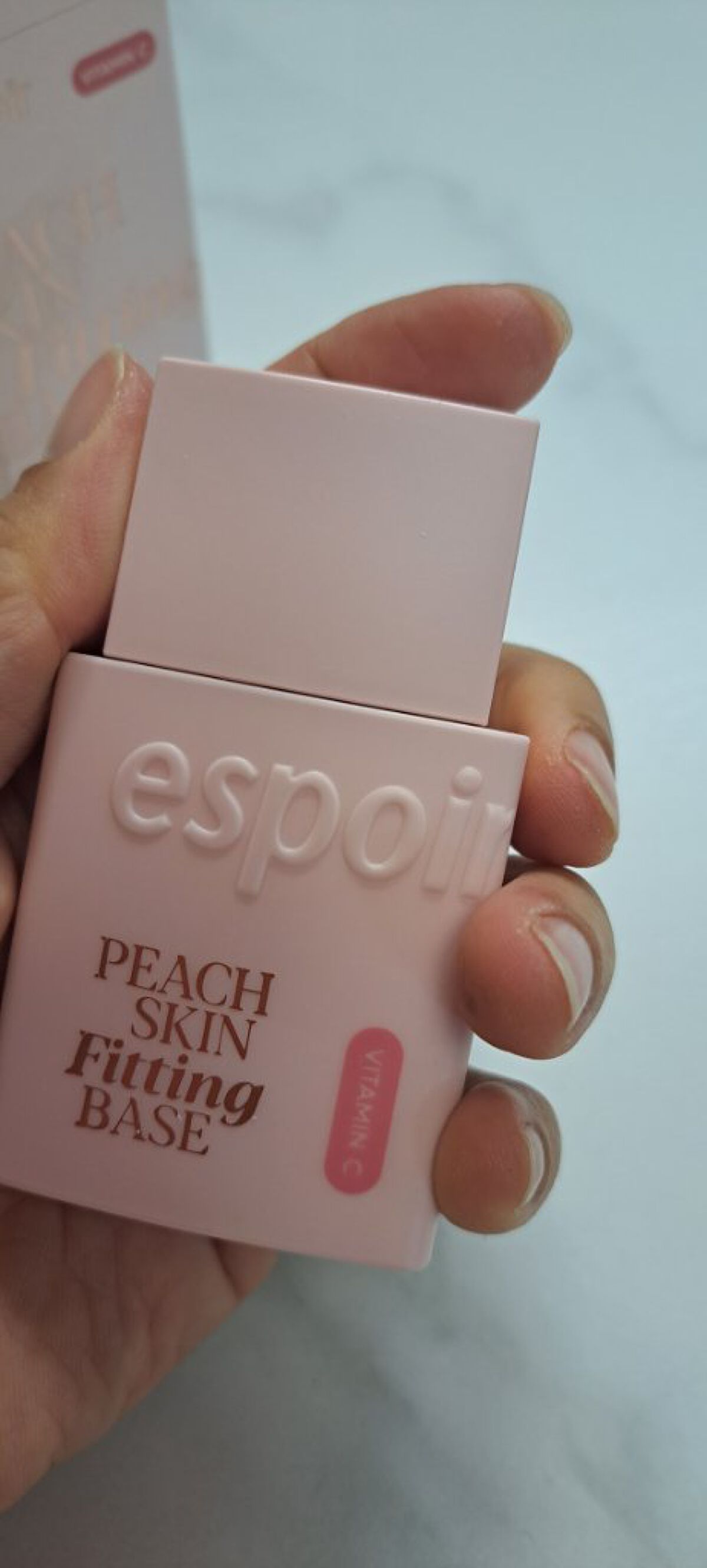 ピーチスキンフィッティングベース オールニュー SPF50 PA++++/espoir/化粧下地を使ったクチコミ（1枚目）